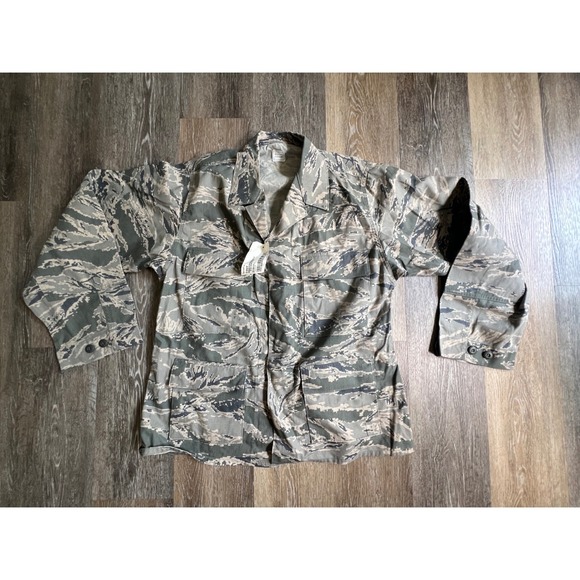 Military Surplus Other - Military ABU Field Coat Mens 42 Short Gray Digital Tiger Stripe Camo Jacket